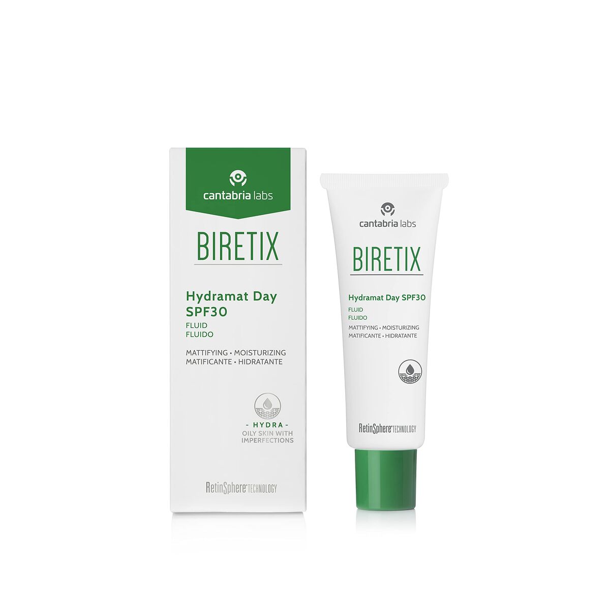 Mitrinošs Sejas Krēms BIRETIX Hydramta Day Spf 30 Spf 30+ 50 ml